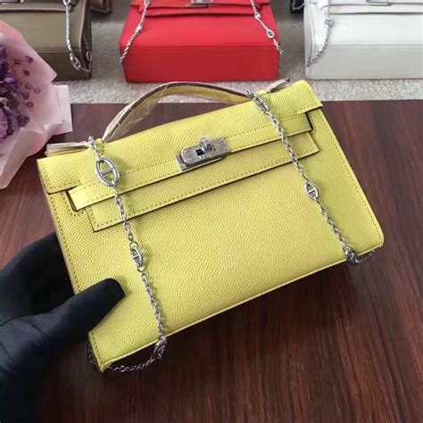 hermes mini kelly yellow|Hermes mini kelly cost.